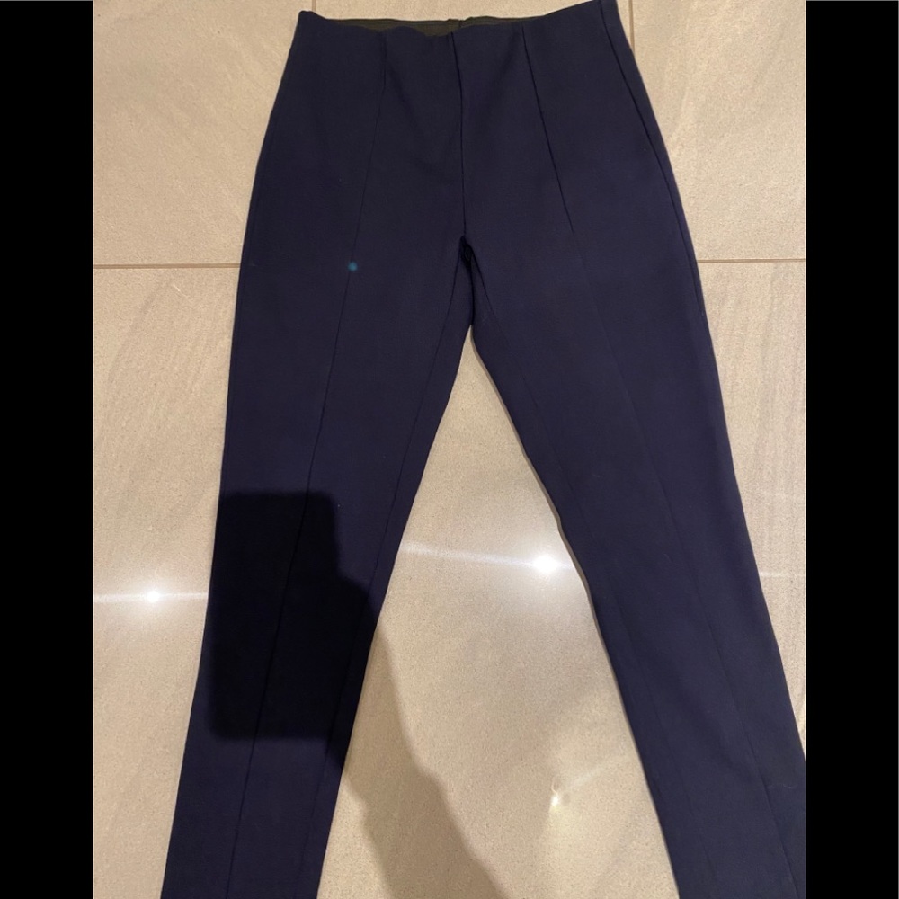 Zara girls fitted slacks with seam in front.